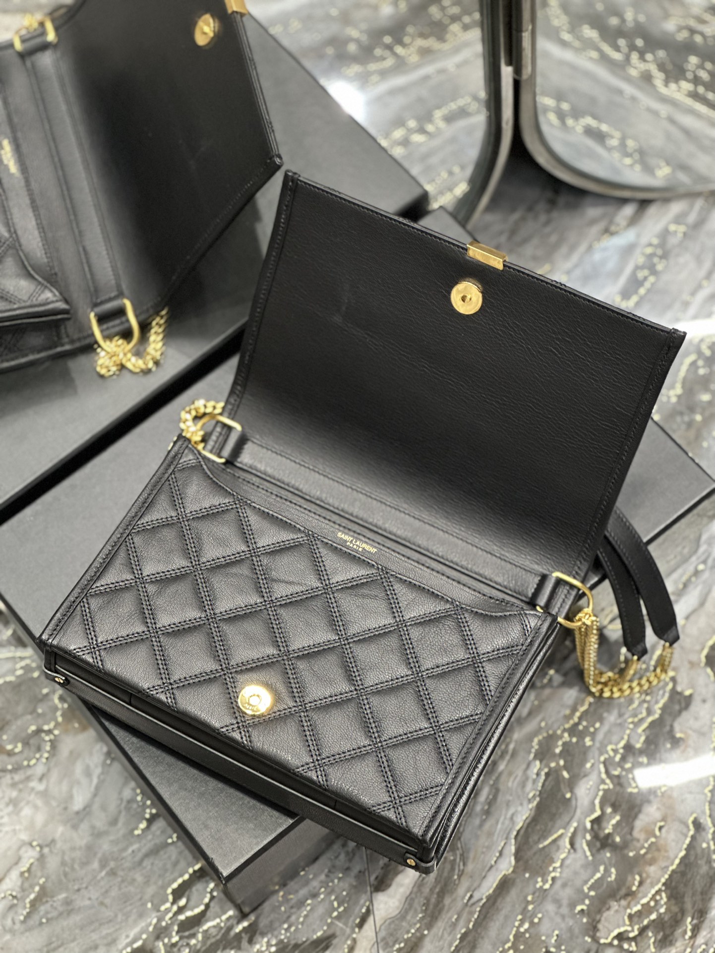 YSL Becky Bag-25x17x7CM