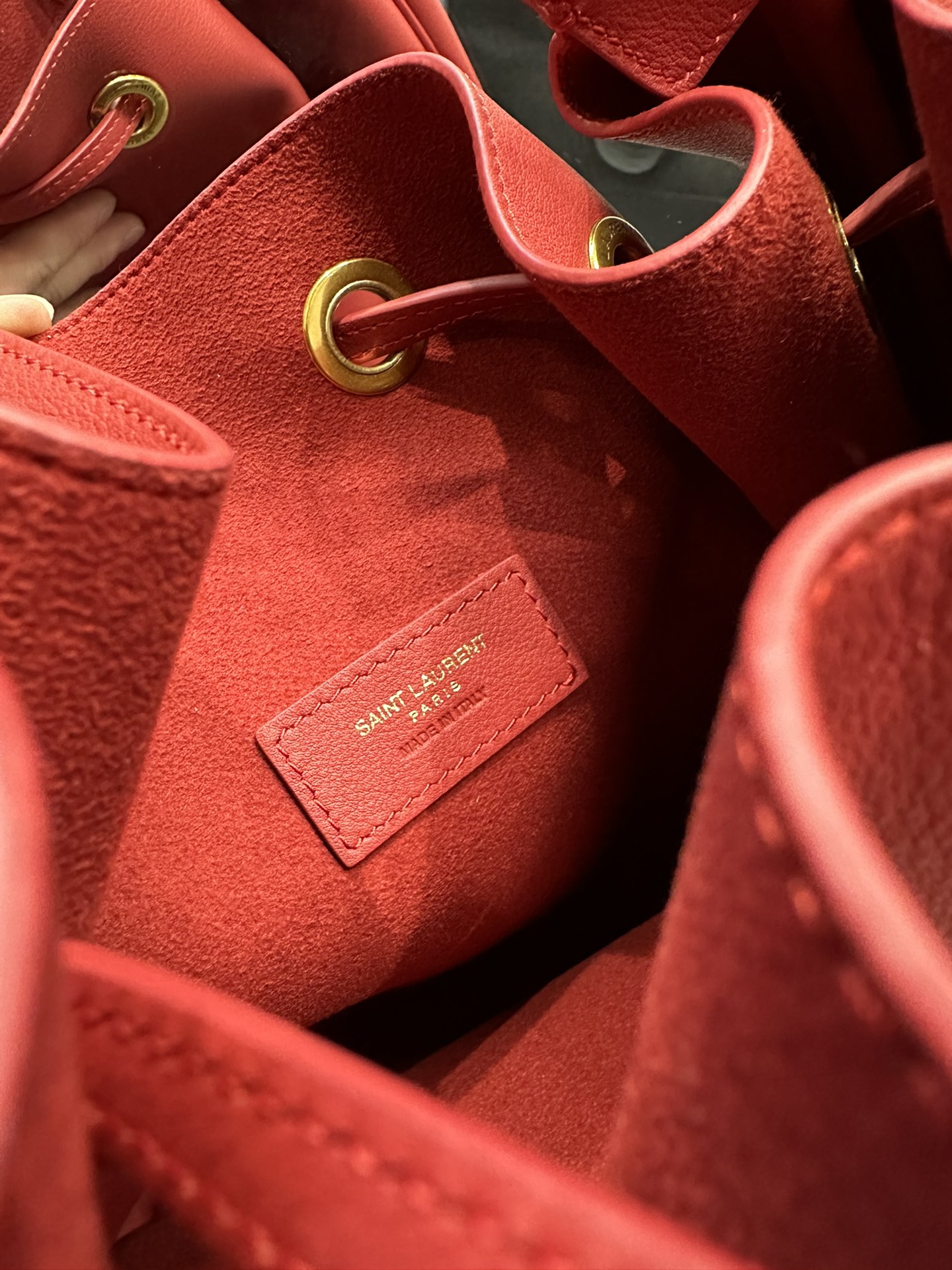 YSL Flat Hobo Bag-44×33×2.5CM