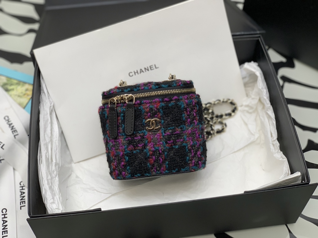 Ch@nel Mini Cosmetic Bag-8.5*11*76CM