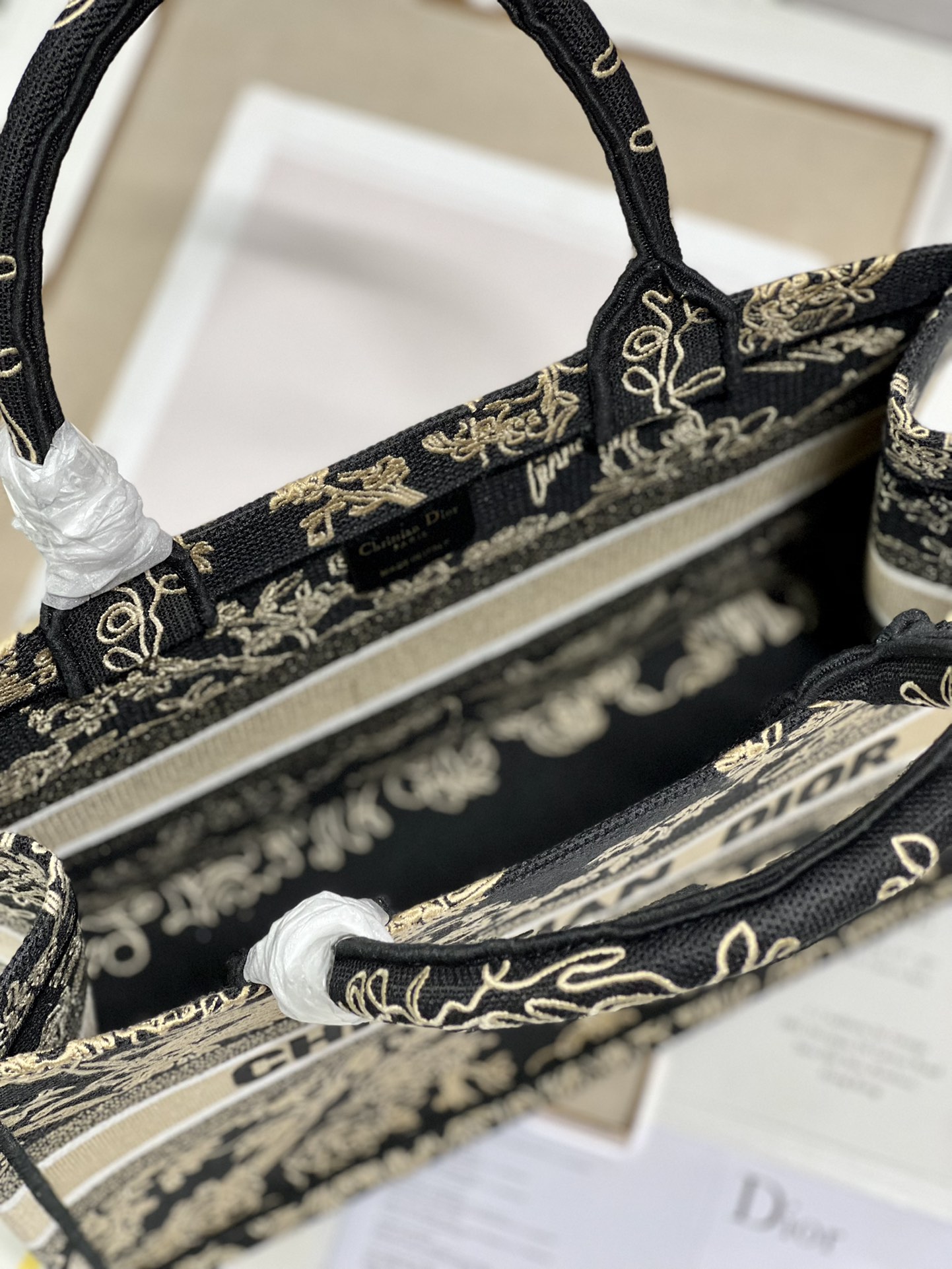 D*or small book tote-36*18*28cm