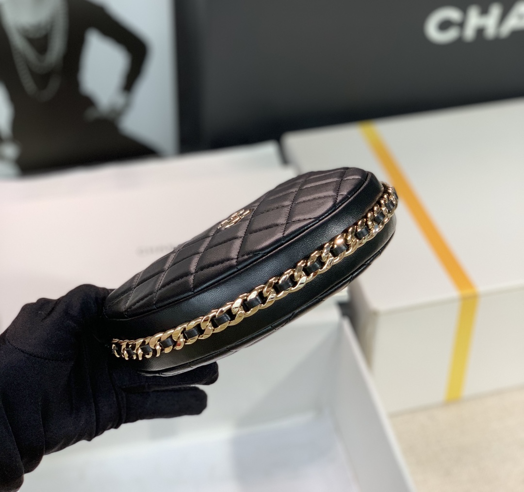 Ch@nel Pouch Bag-16*16*5.5CM