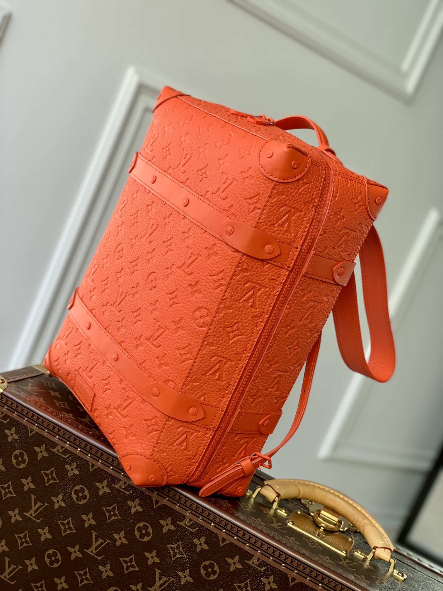 l**is V*t*n vintage box bag m44752-36*28*14cm