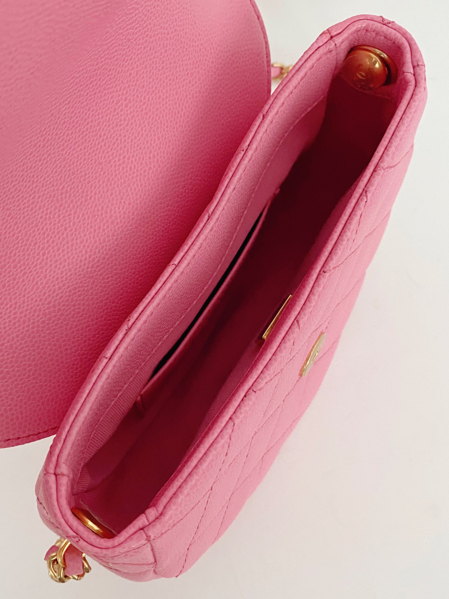 Ch@nel Vintage Saddle Bag-19*16*7CM