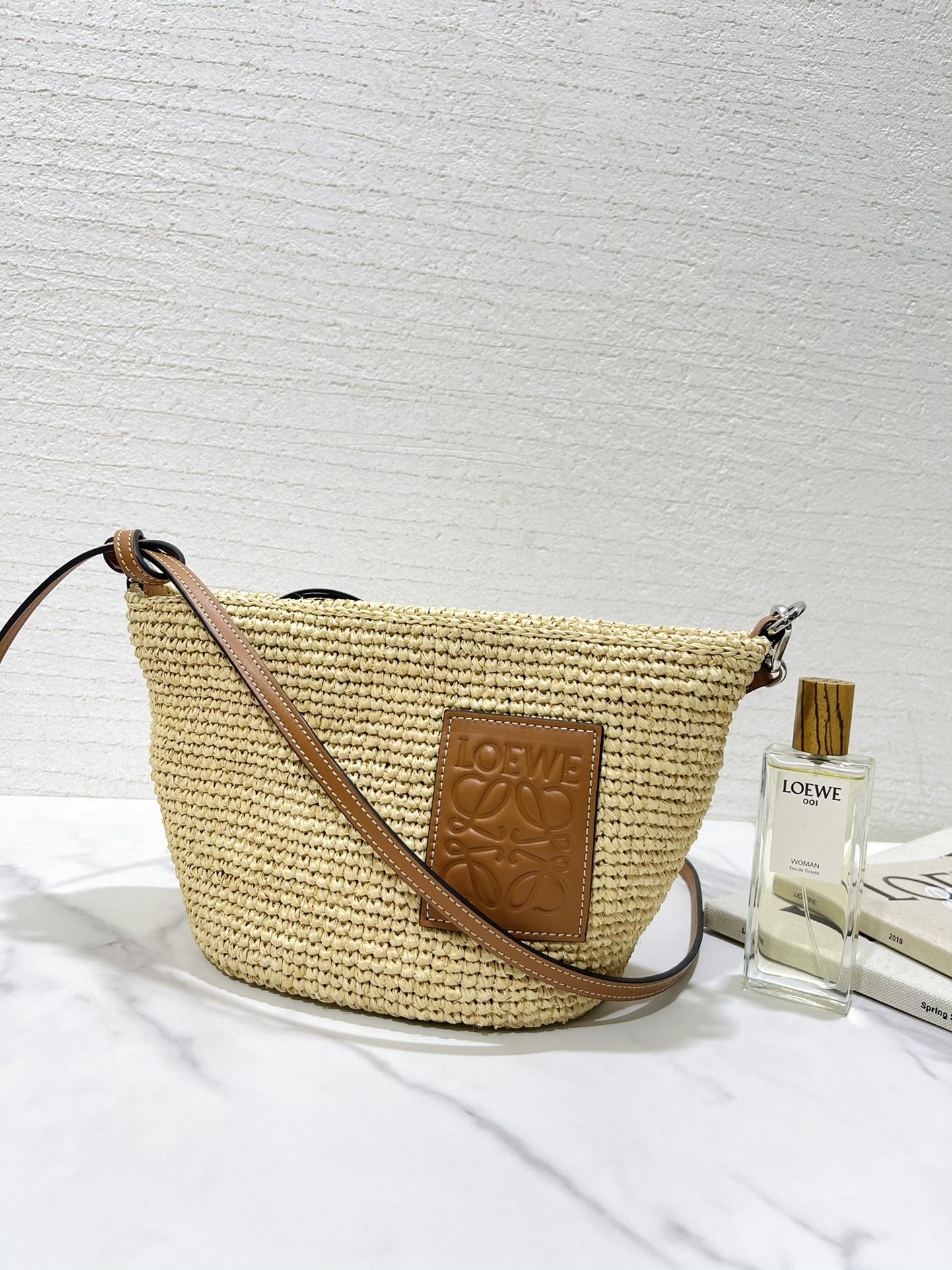 Loewe Pochette Raffia Bag-11*15.5*17.5CM