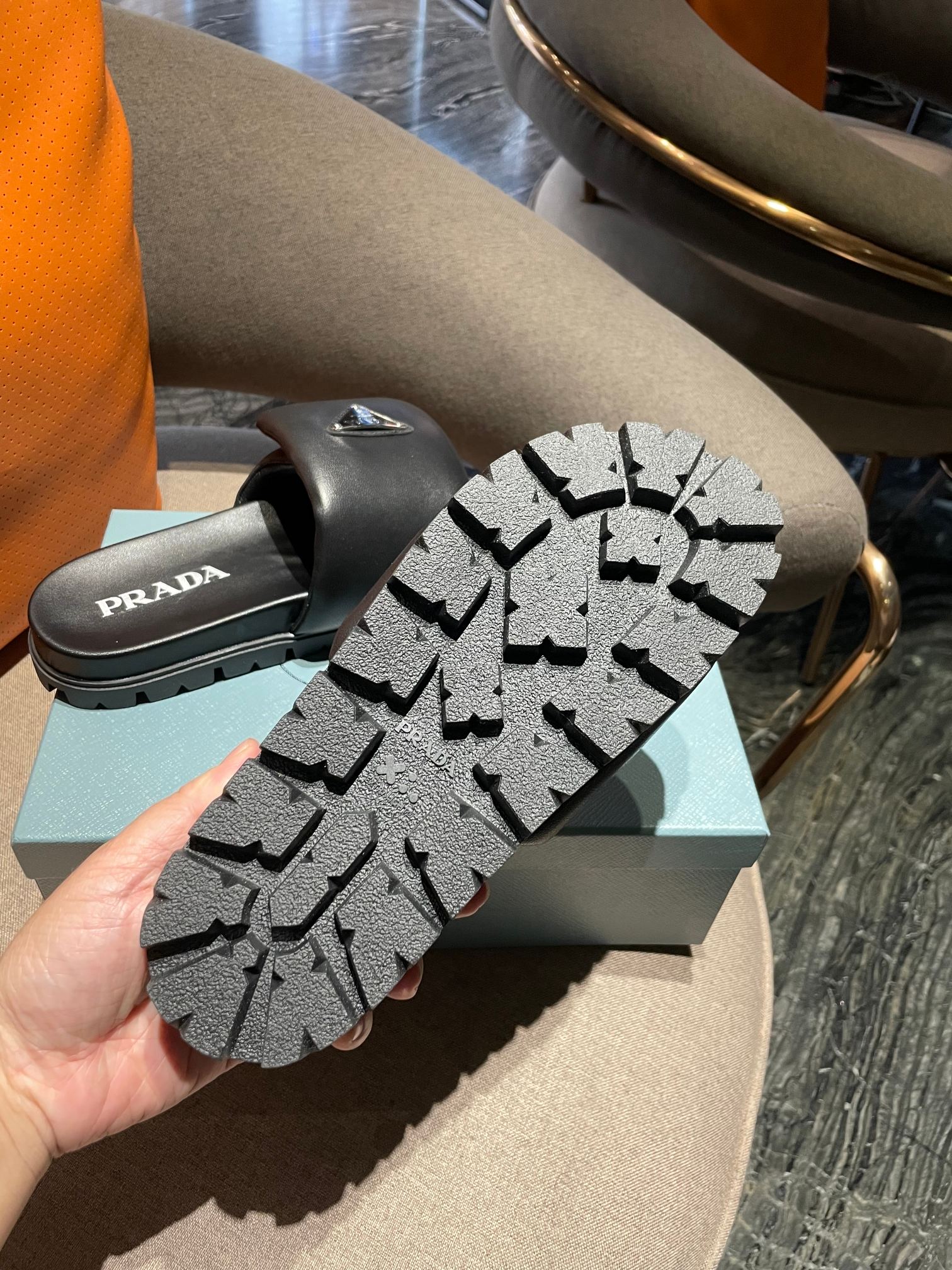 Pra*a boots 2023ss-3cm