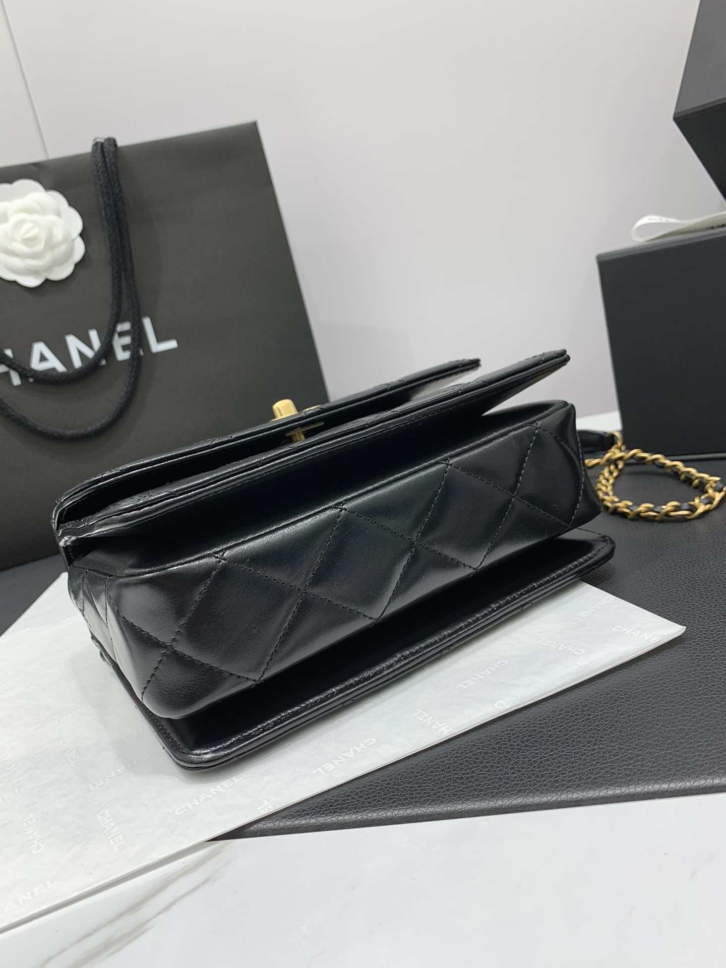 Ch@nel Flap Bag-20*14*7.5CM