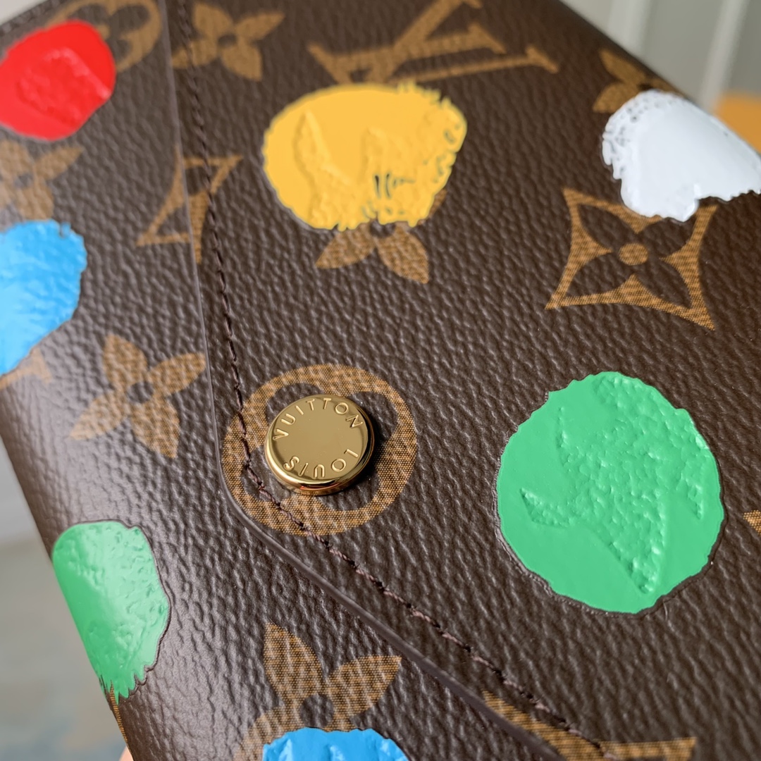 l**is V*t*n wallet m81980-19 x 10.5 x 2 cm