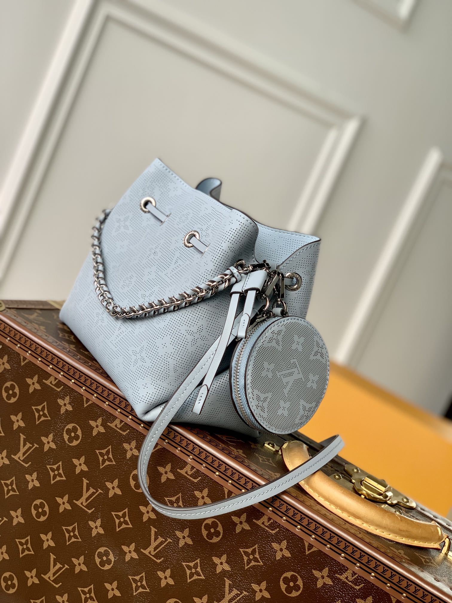 l**is V*t*n bella tote bag-m57201-19*22*14cm