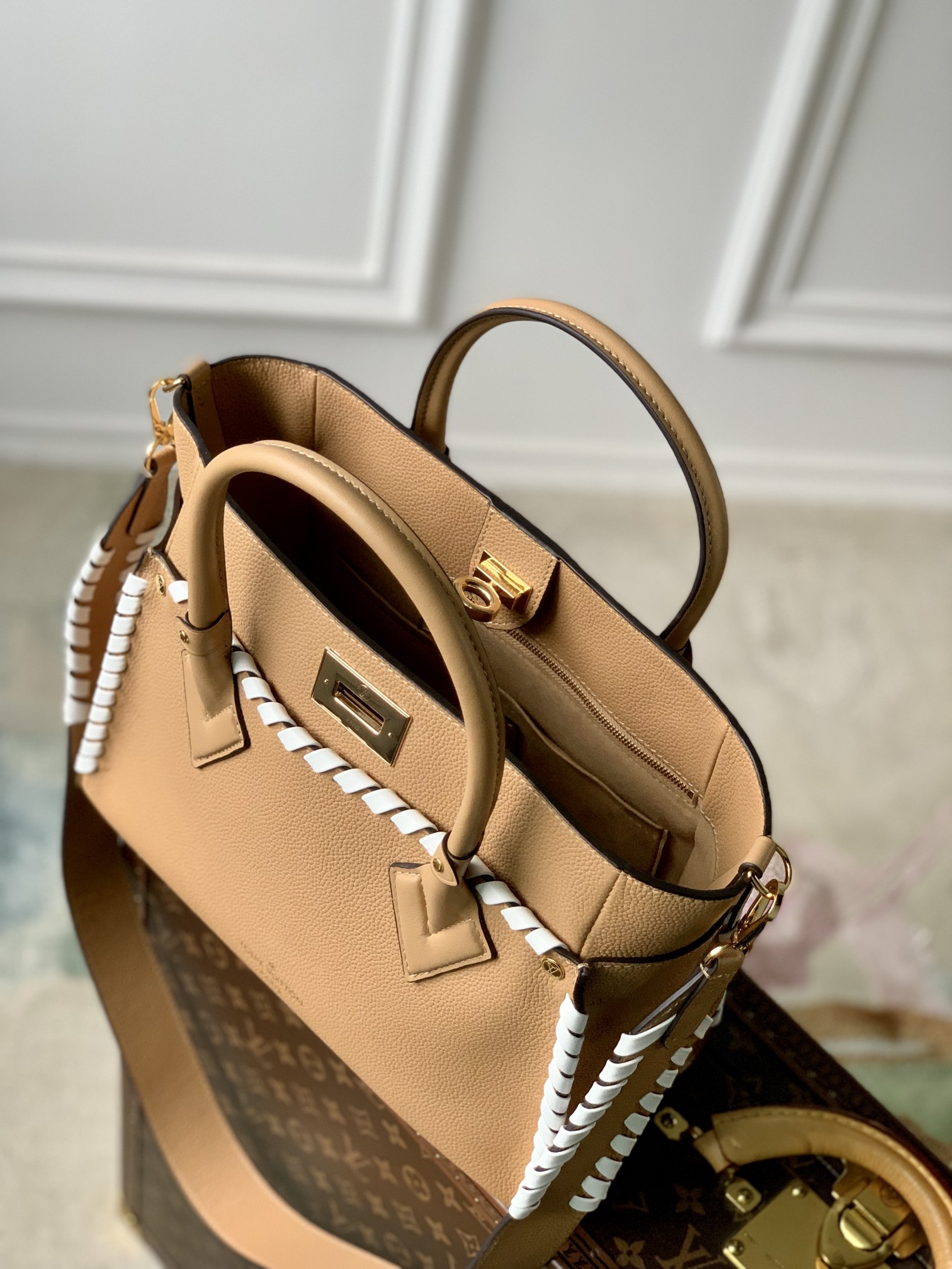 l**is V*t*n on my side tote bag-m21569-30.5*24.5*14cm