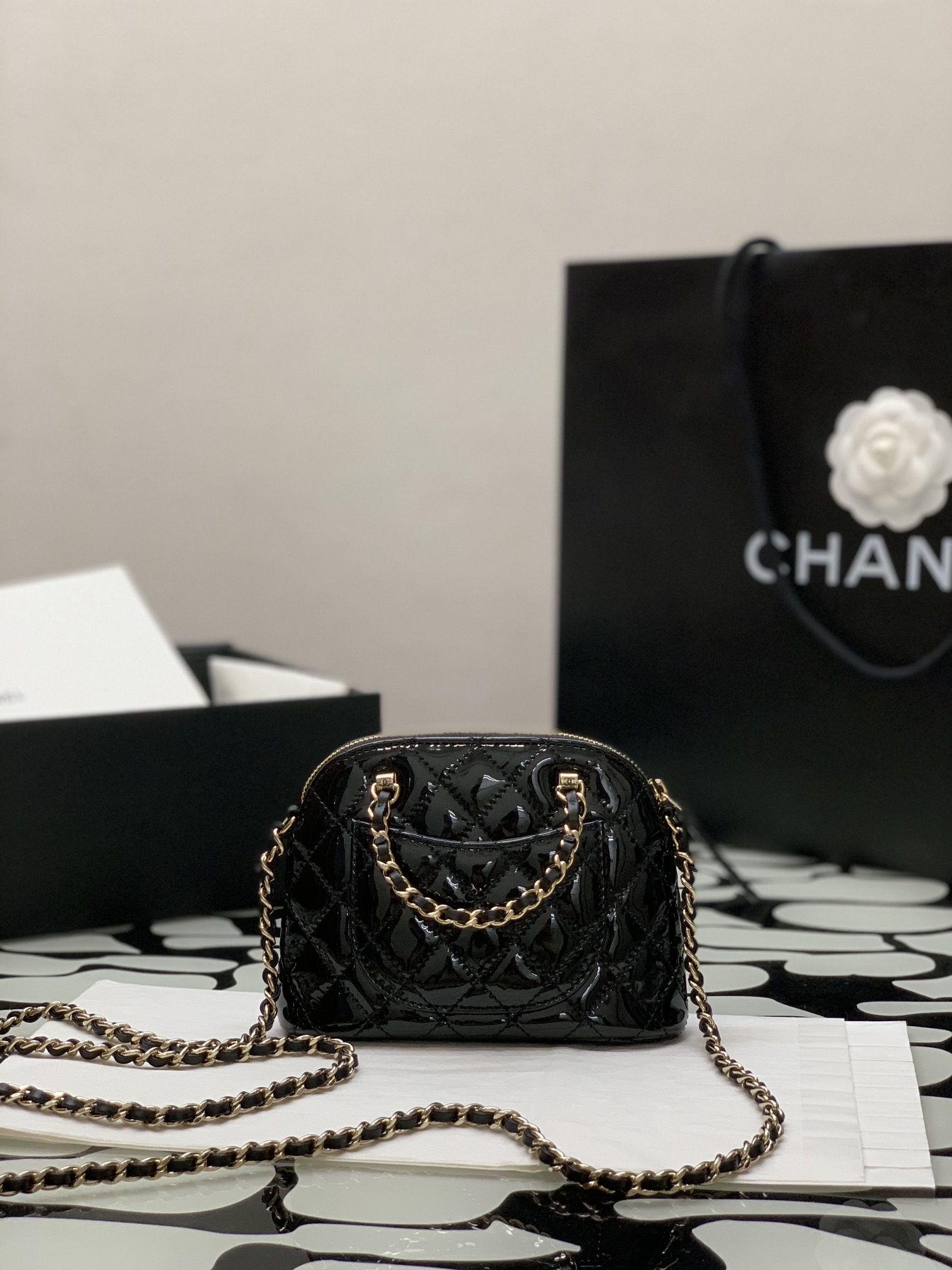 Ch@nel AP3969 Shell Bags-12*16*5CM