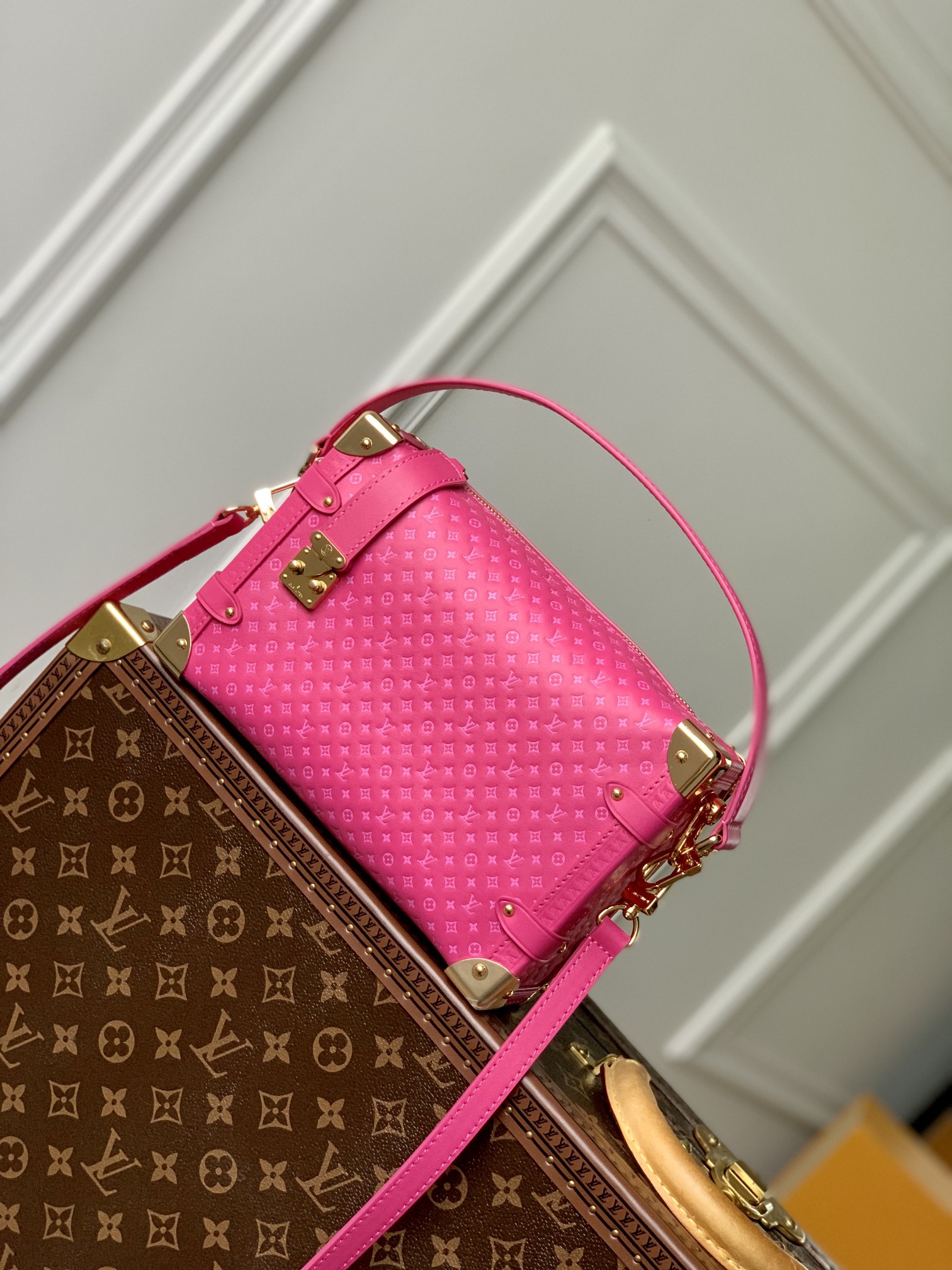 l**is V*t*n petite malle handbags-m46358-21 x 14 x 6cm