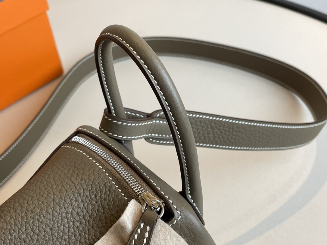 H**mes lindy 19-togo leather-19cm