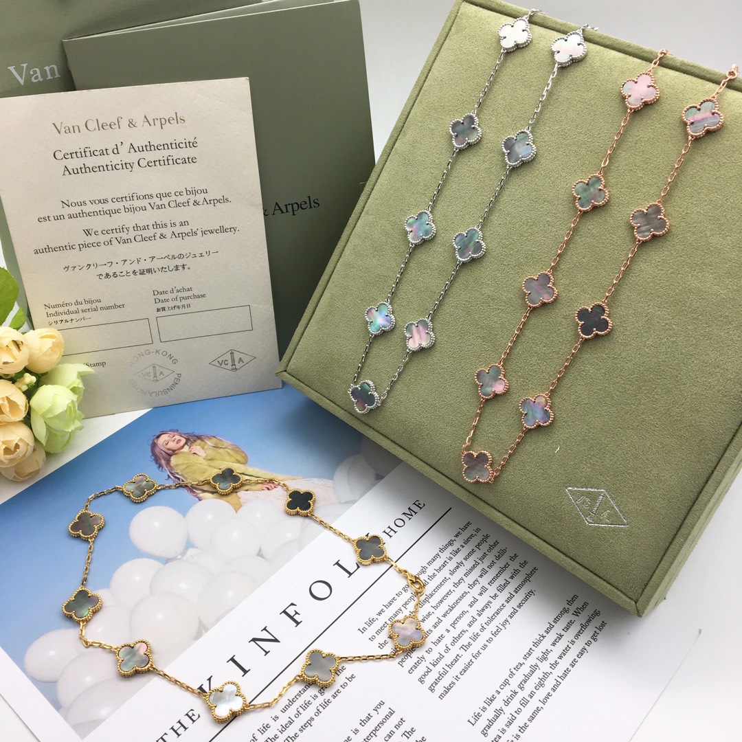 VCA 10-Flower Necklace(More Color Click The Link)