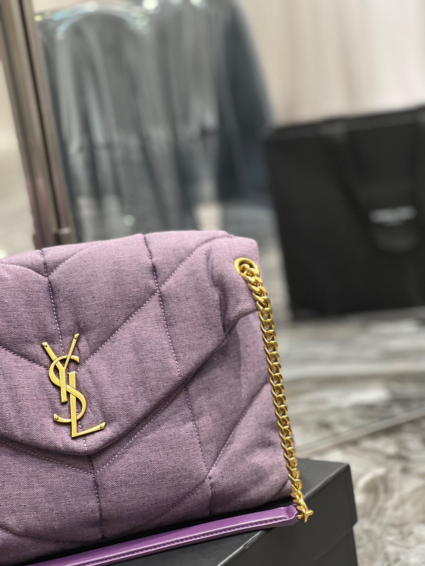 YSL Large LouLou Bag-35×23×13.5CM