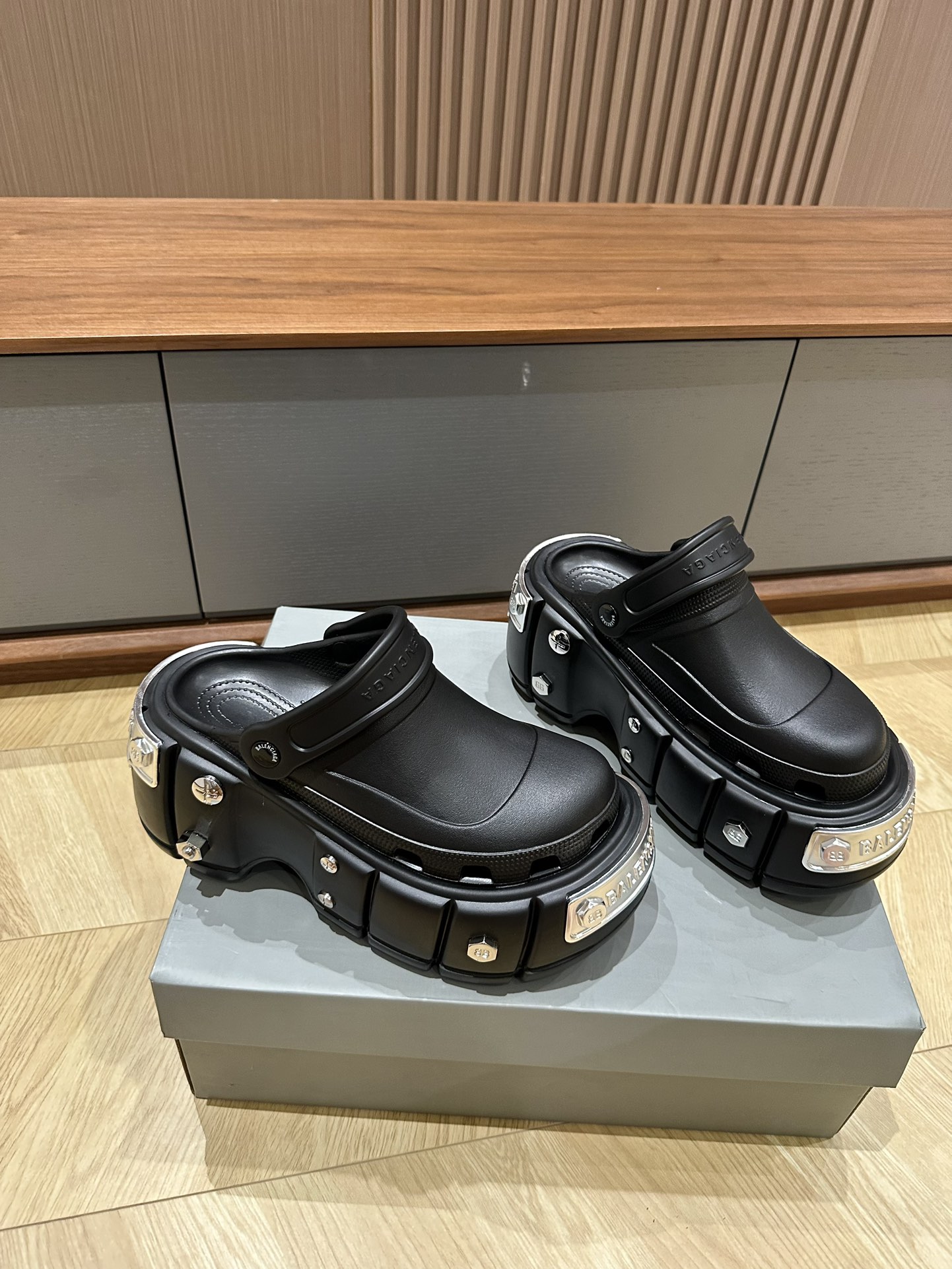 Balenciag &Crocs Sandals