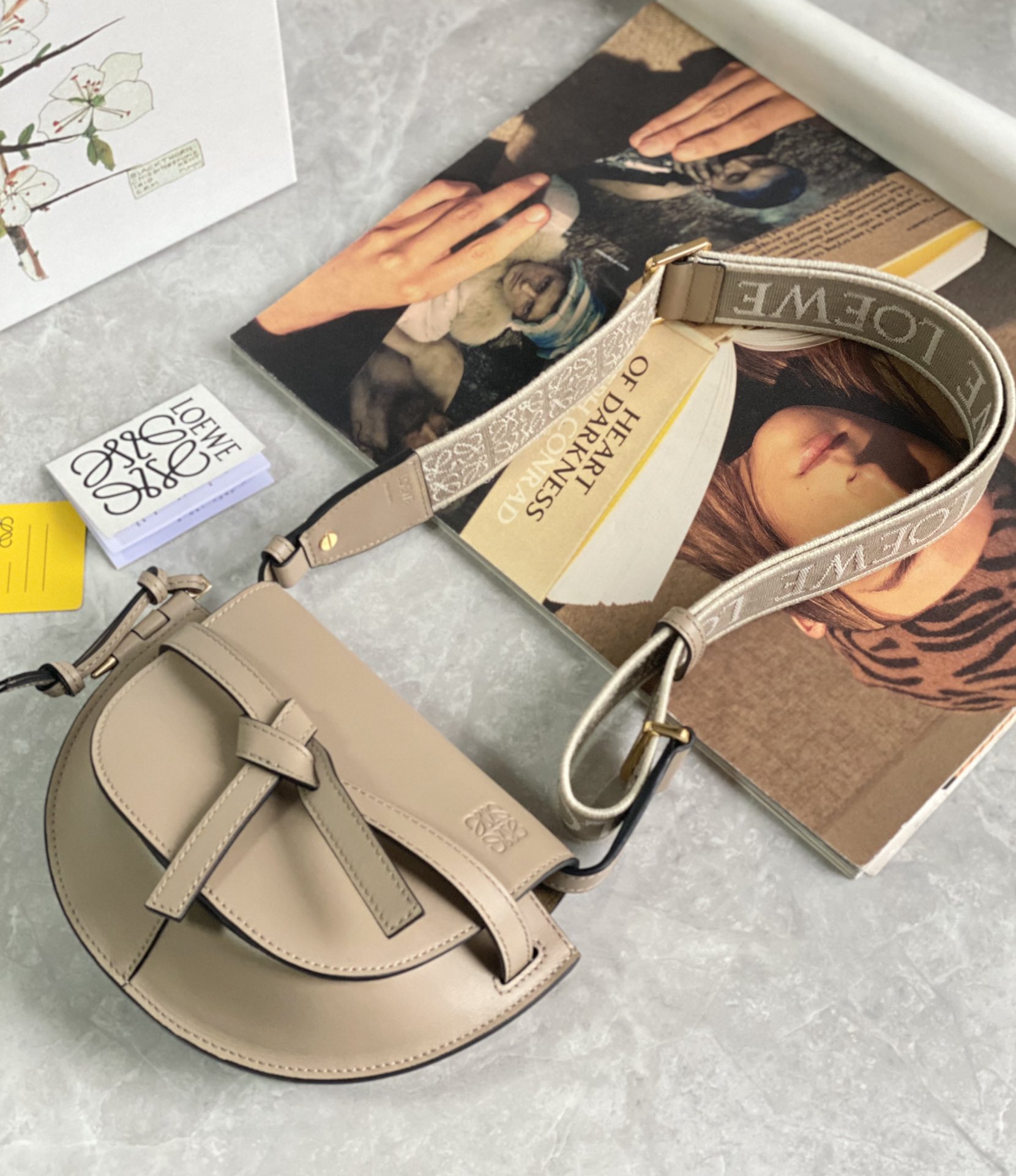 Loewe Mini Gate Dual Bag-21*12.5*9CM