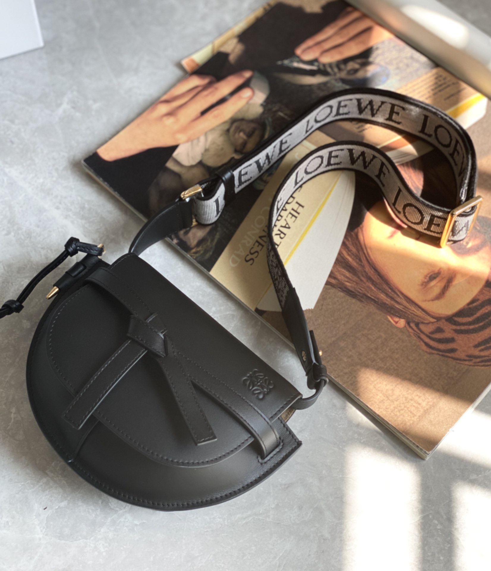 Loewe Mini Gate Dual Bag-21*12.5*9CM