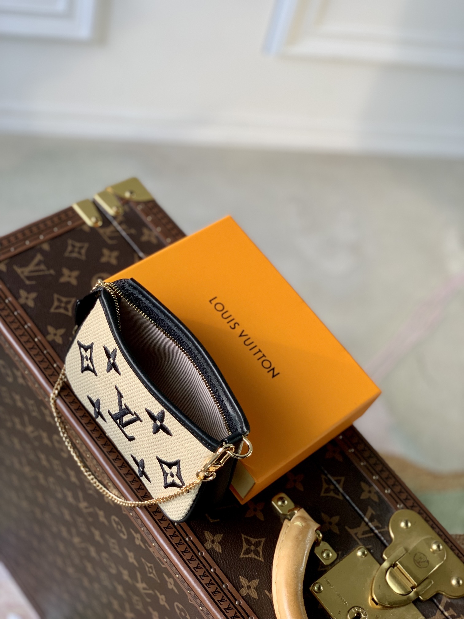 l**is V*t*n mini pochette accessories-15.5 x 10.5 x 4cm