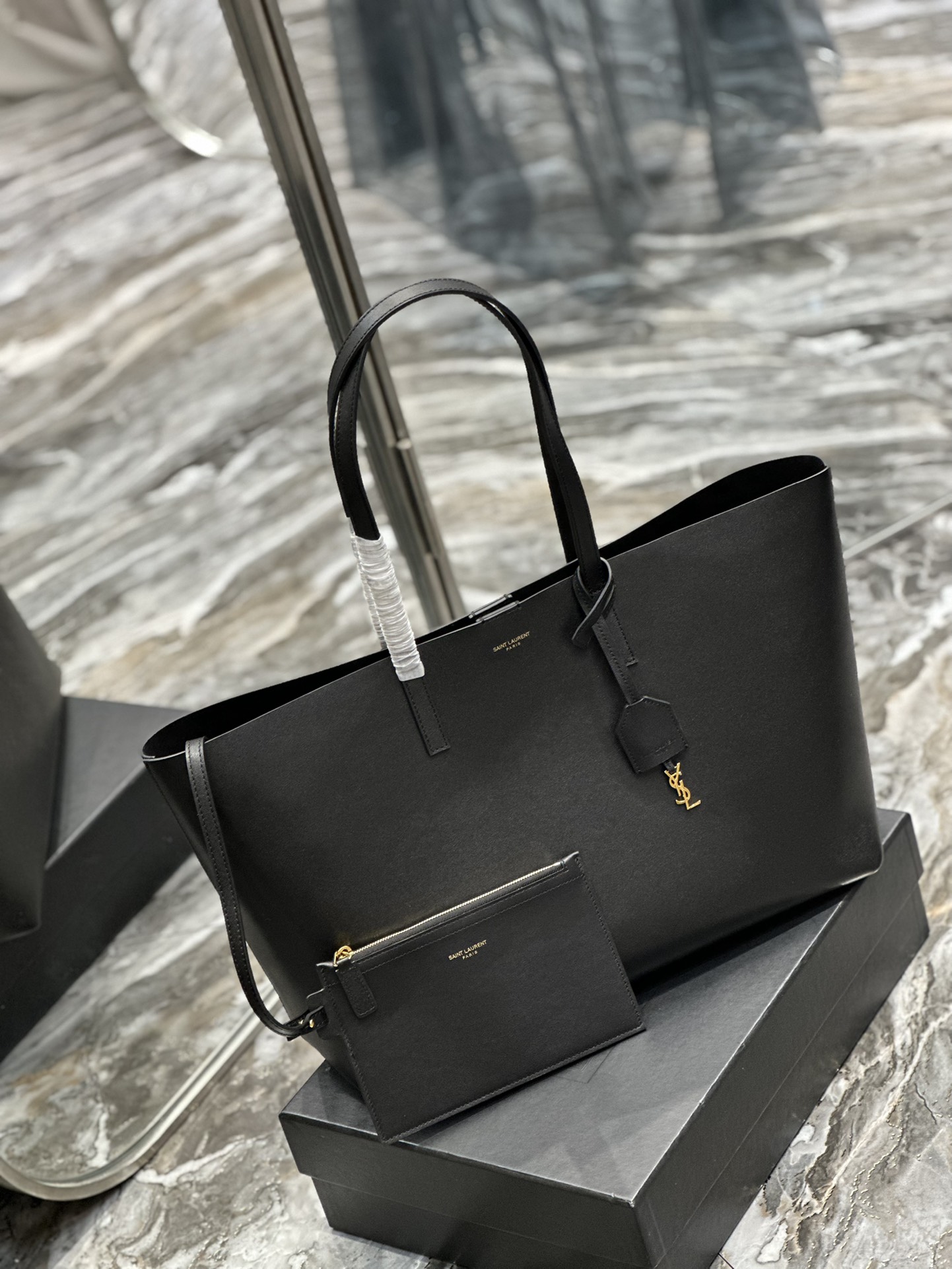 YSL Shopping Tote Bag-38×28×13CM