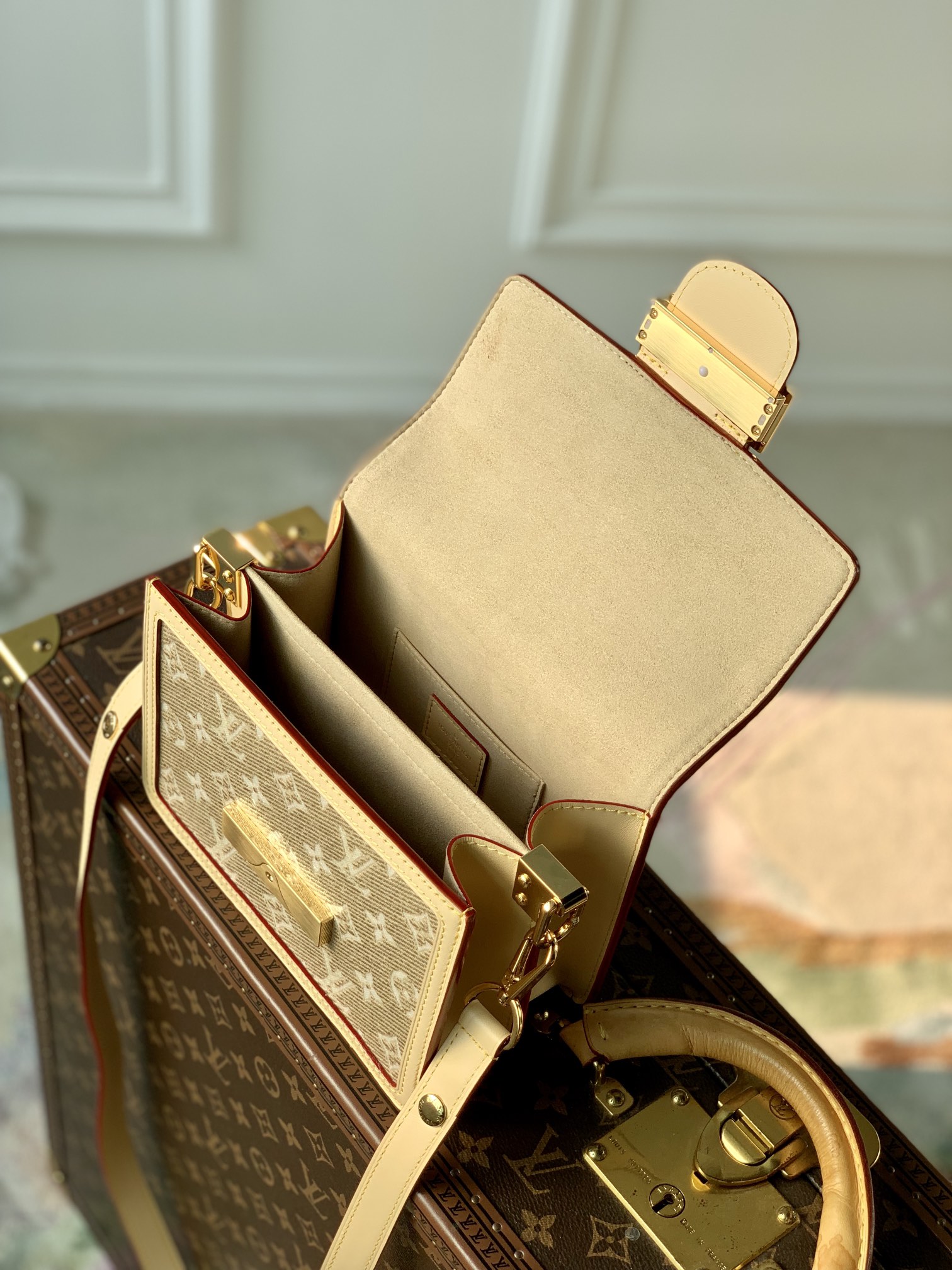 l**is V*t*n mini dauphine bag-20*15*9cm