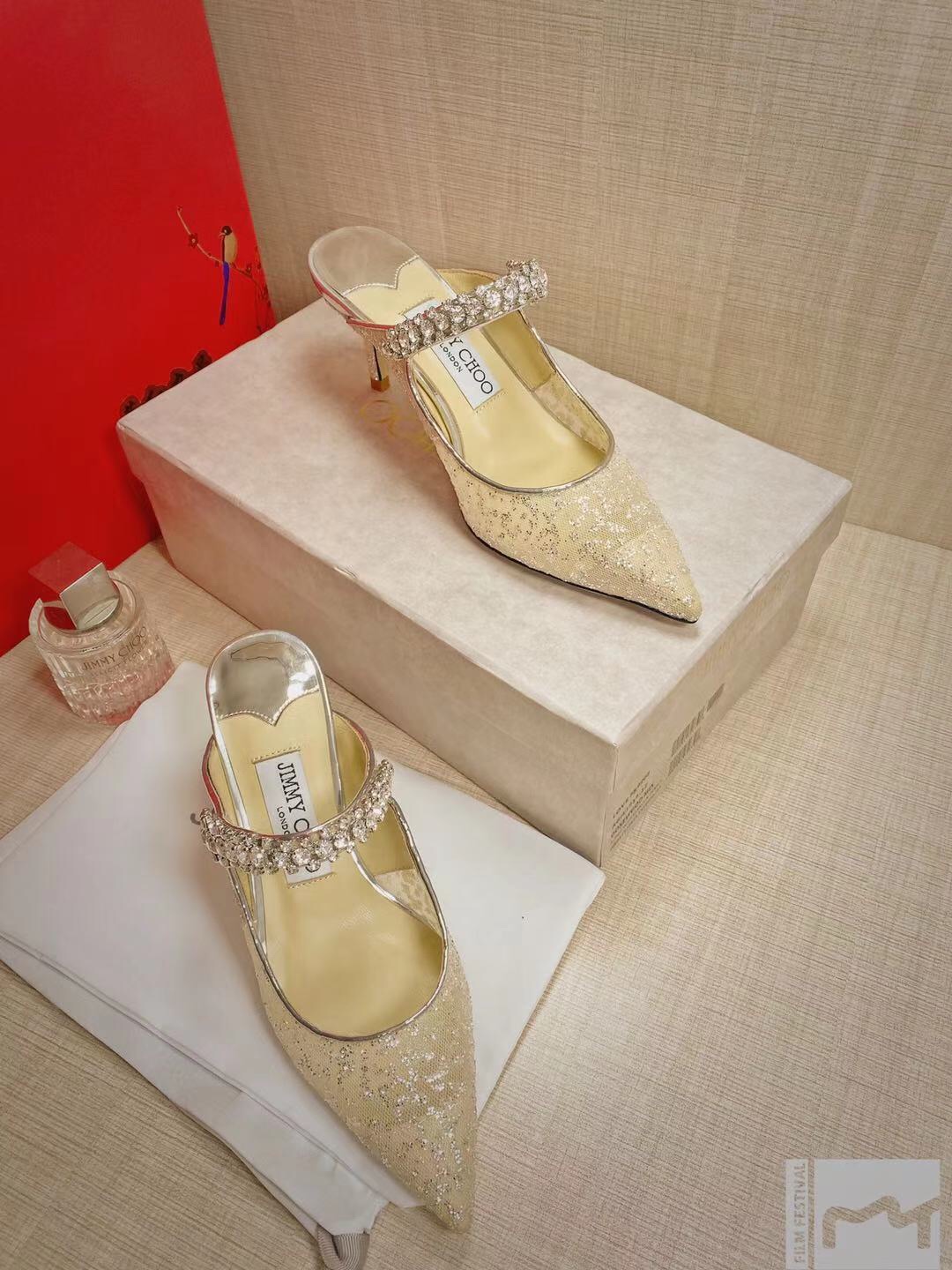 Jimmy Choo Heel-8.5/6.5CM