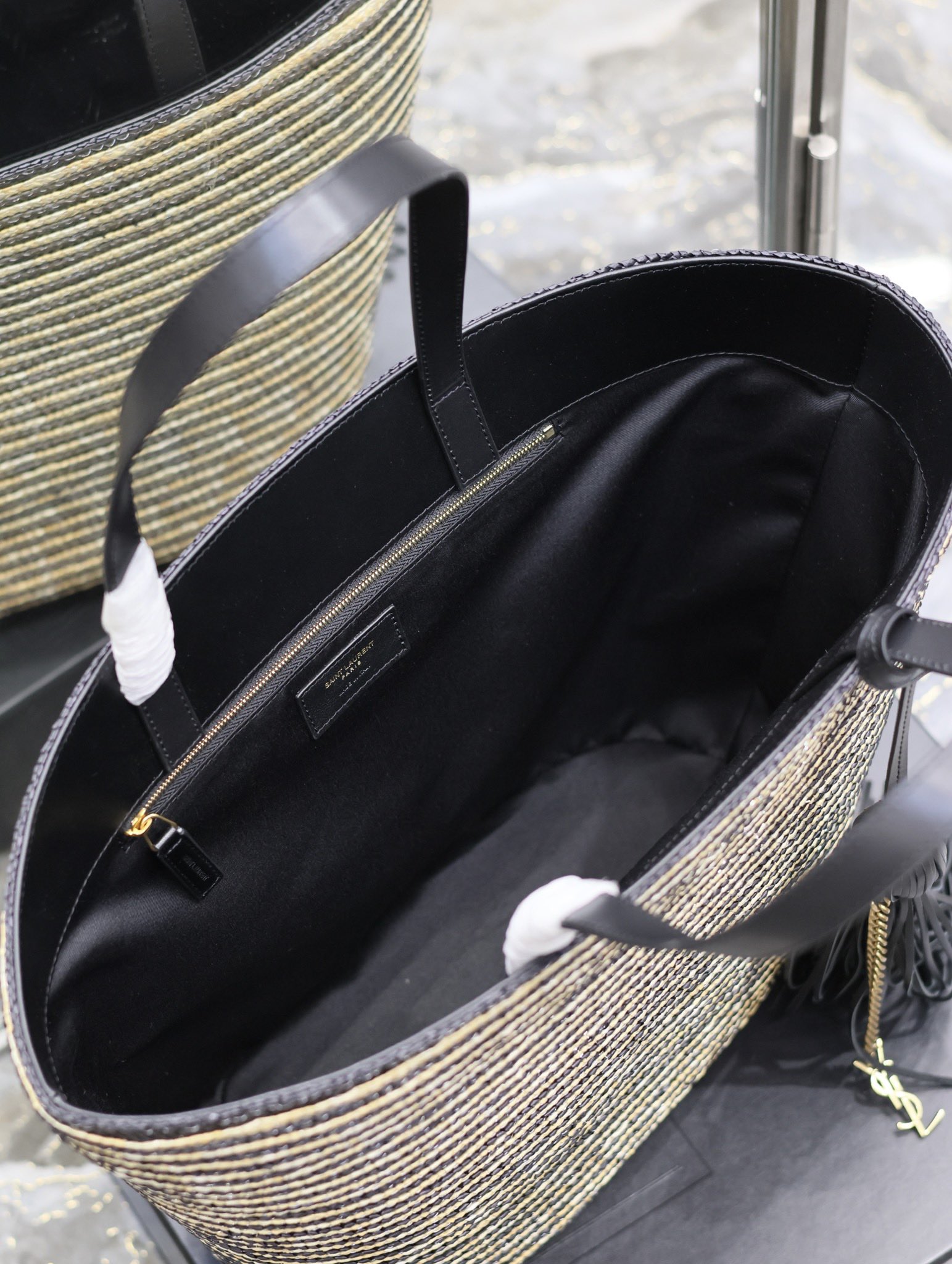 YSL Raffia Rattan Bag-30×28×15CM