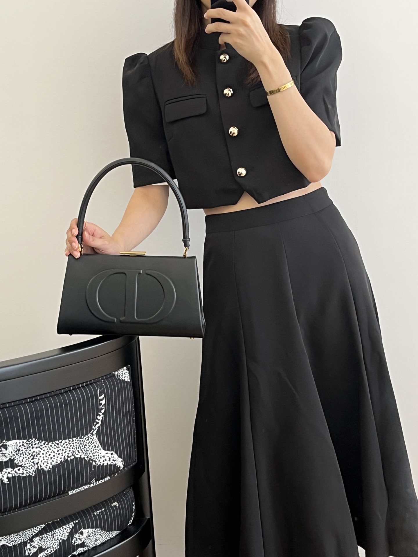 Di0r Evening Bag-26*9*14.5CM