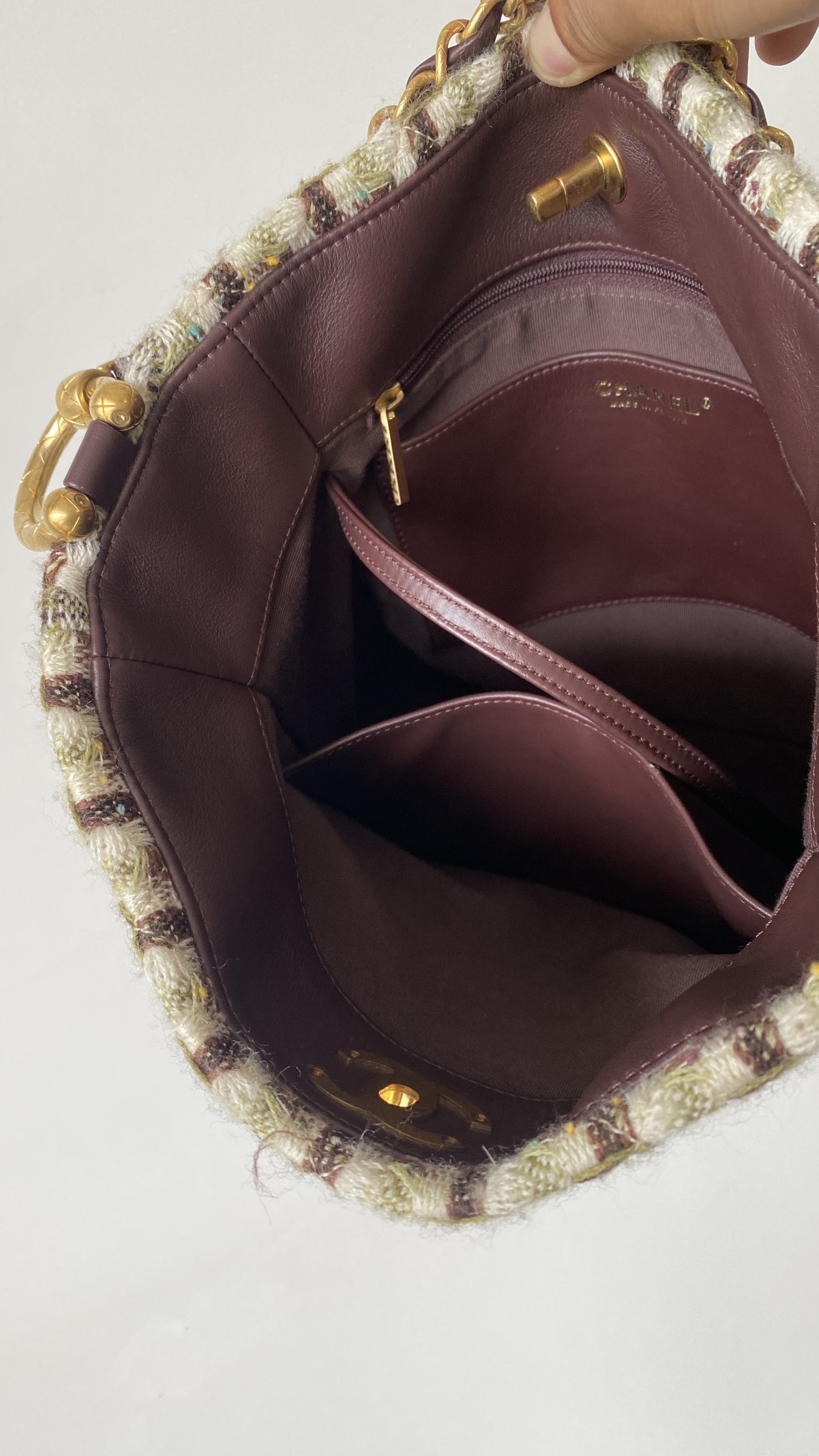 Ch@nel Tote Bag-26x25x7.5CM