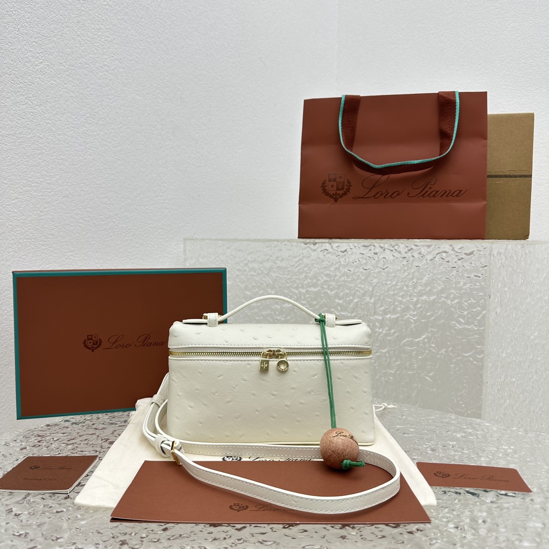 Loro Piana Extra pocket L19 Bag-19*7*12CM