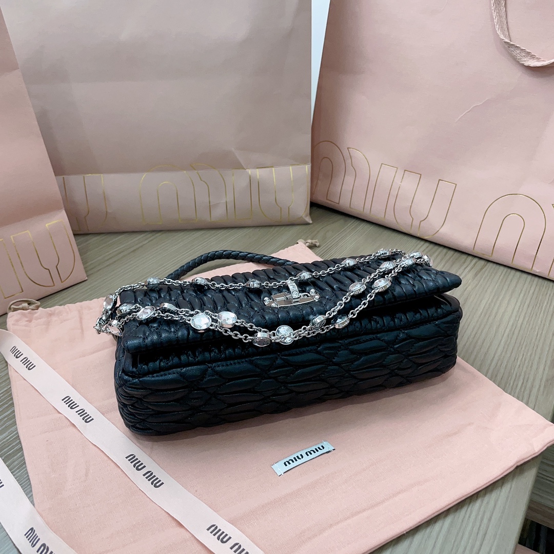 MiuMiu Chain Bag-22.5*4.5*12CM