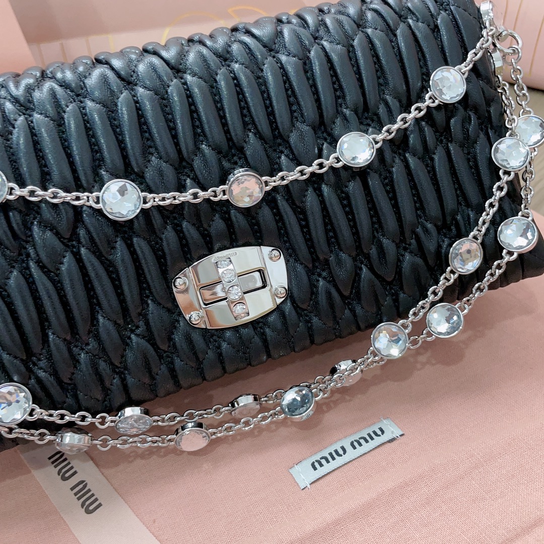 MiuMiu Chain Bag-22.5*4.5*12CM