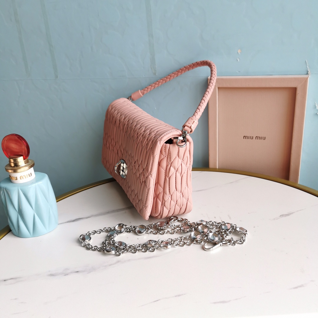 MiuMiu Chain Bag-22.5*4.5*12CM