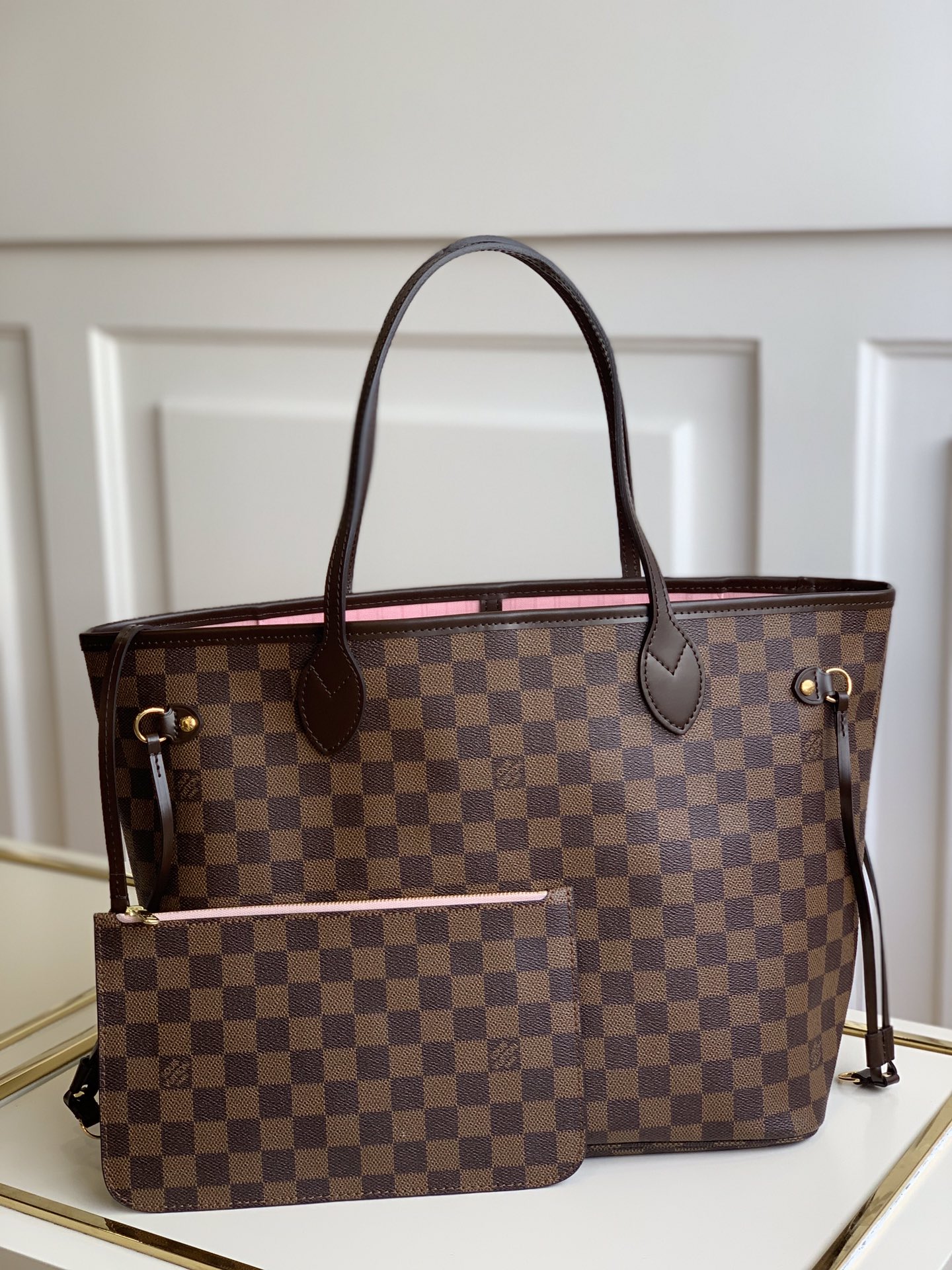 l**is V*t*n neverfull mm (pink inside) -32*29*17cm