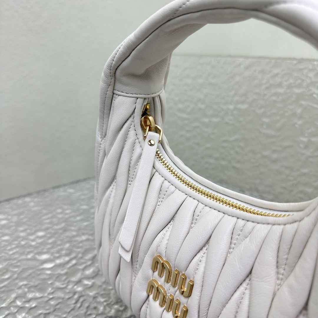 MiuMiu Wander Hobo Bag-20*6*17CM
