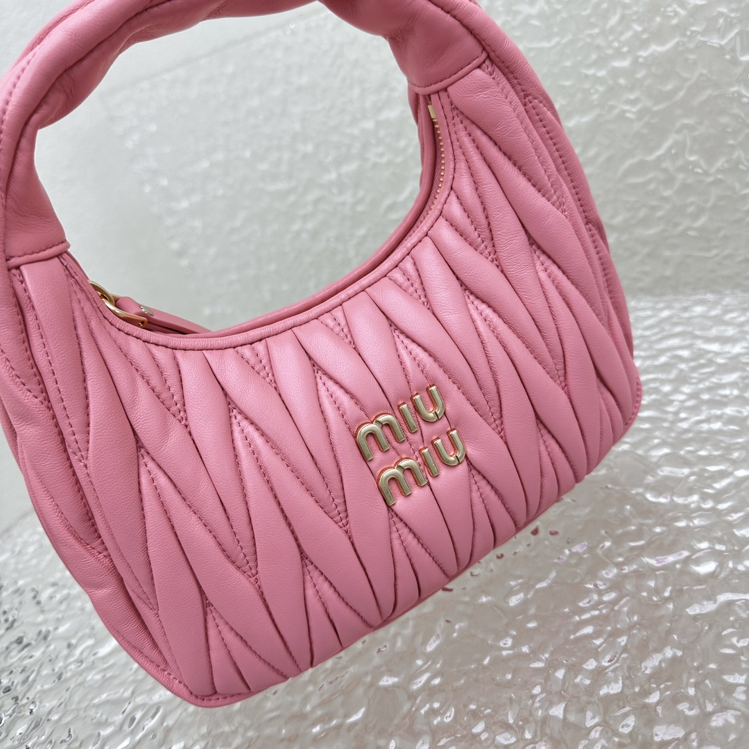MiuMiu Wander Hobo Bag-20*6*17CM