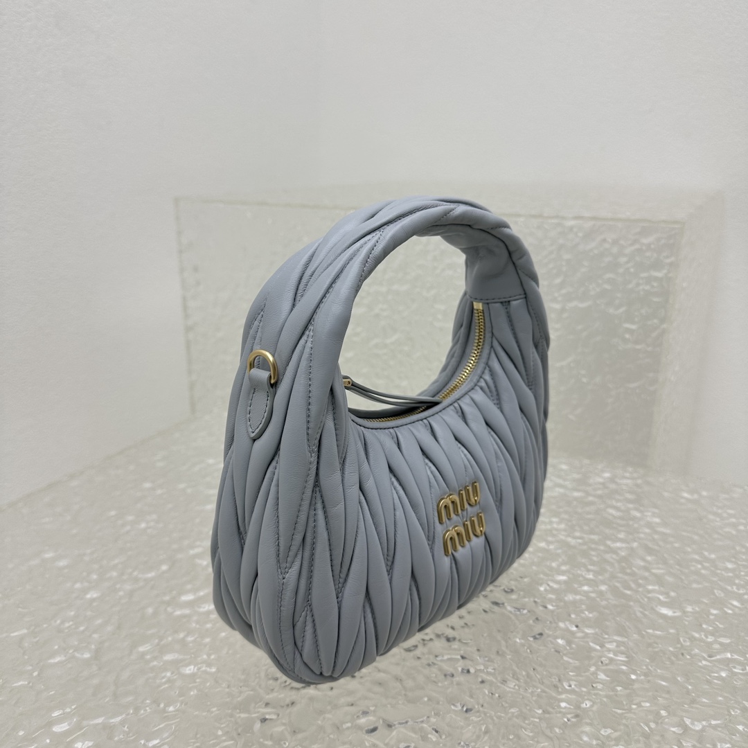 MiuMiu Wander Hobo Bag-20*6*17CM