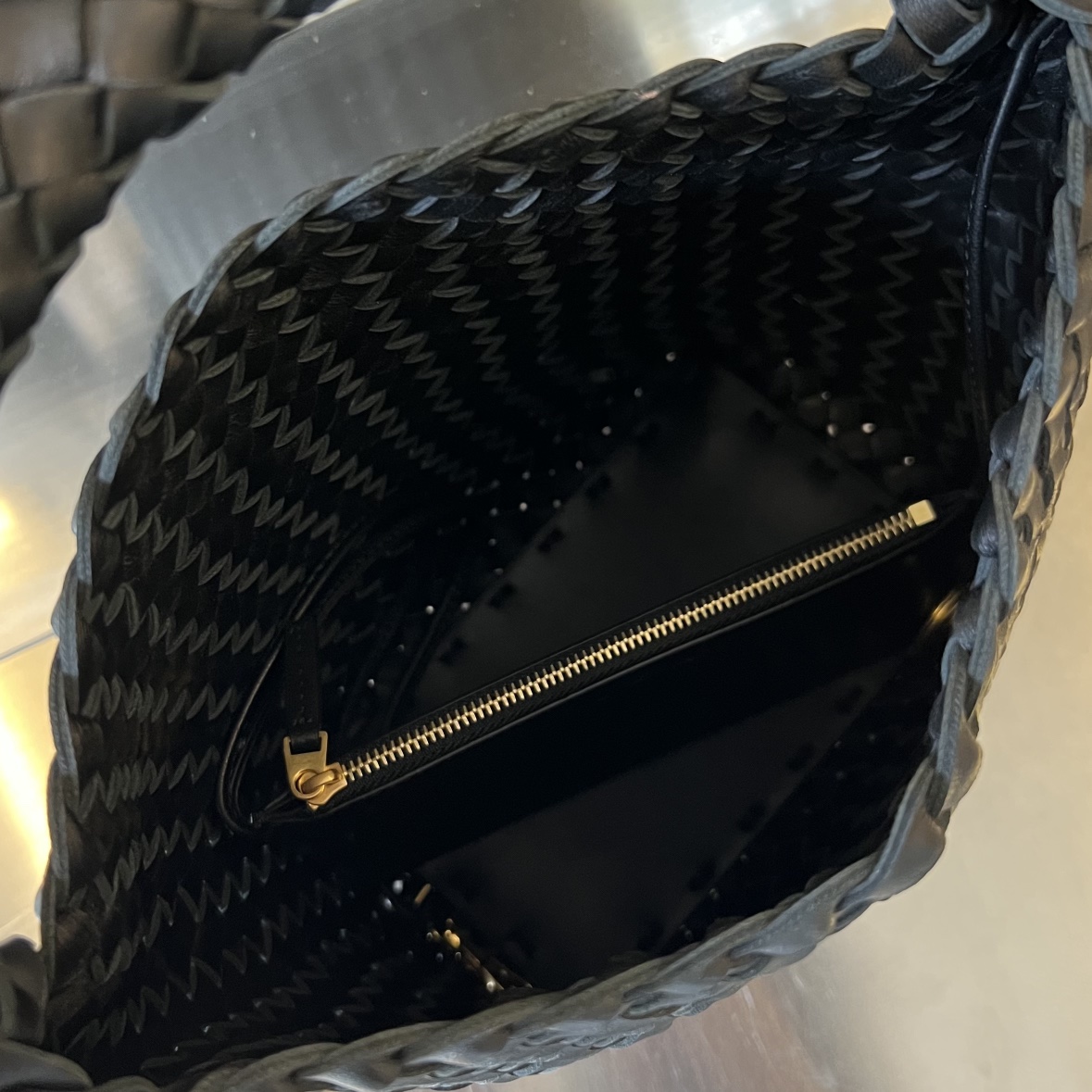 Bo*te*ga ve*ne*ta cabat bucket-35.5x21x13cm