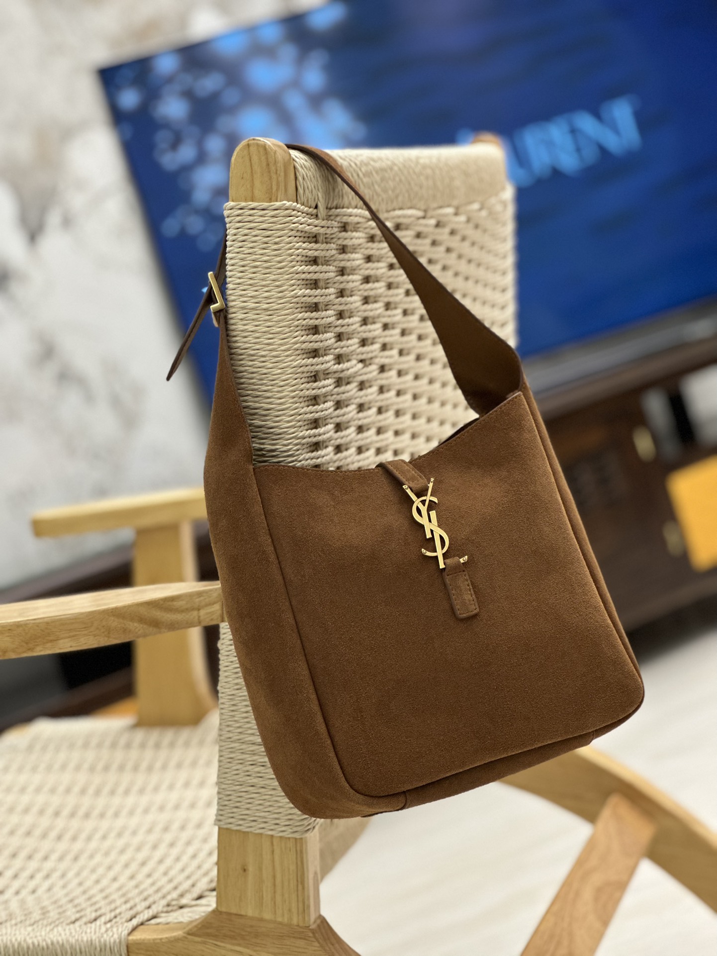 YSL Le5A7 Vintage Bag-23×22×8.5CM