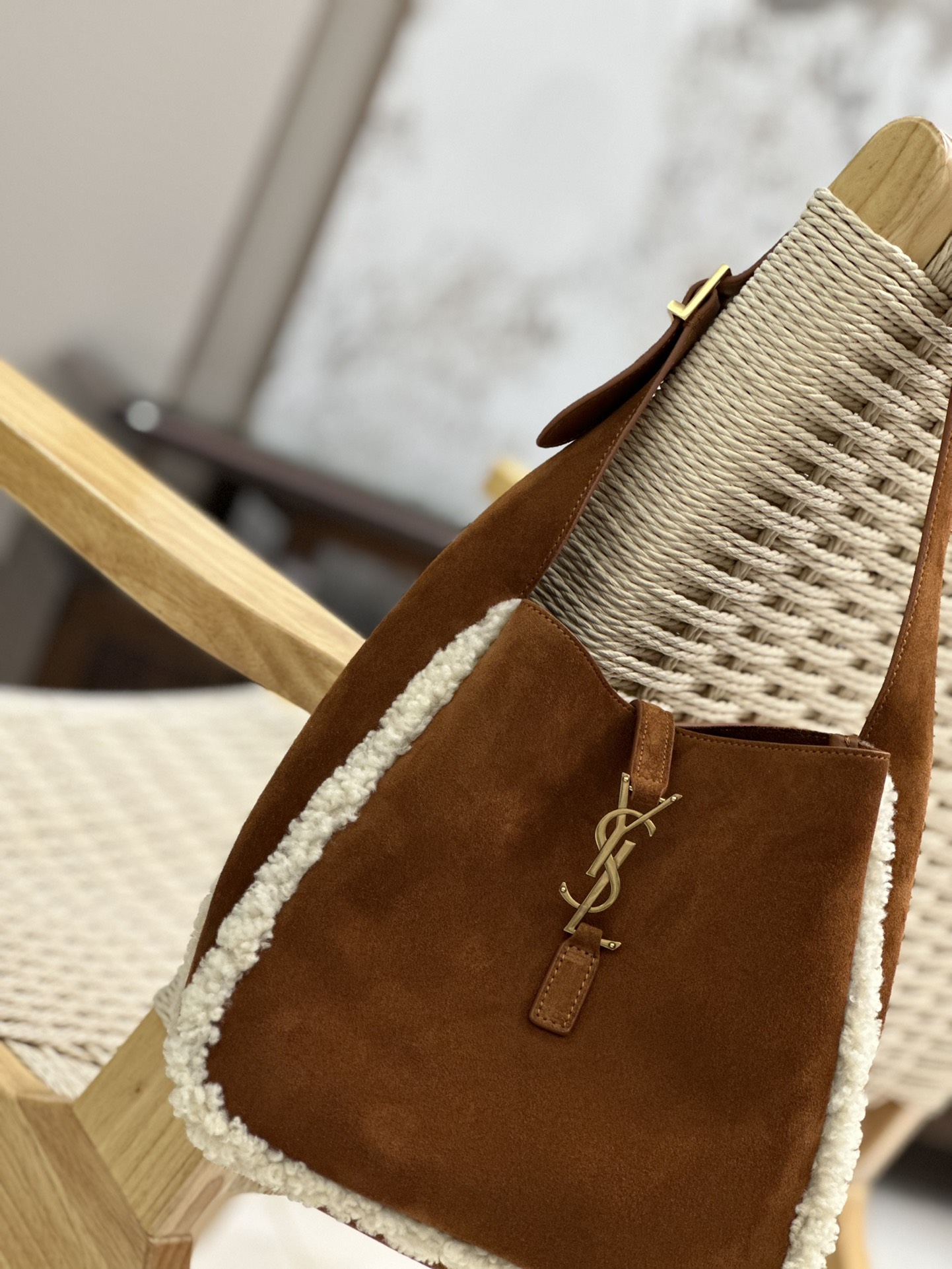 YSL Le5A7 Vintage Bag-23×22×8.5CM