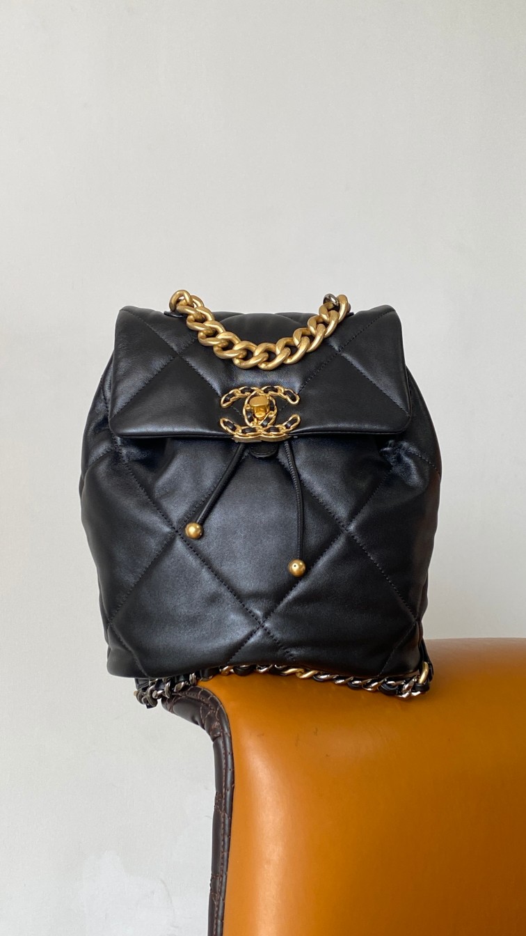 Ch@nel 2024SS Backpack-26x22x16CM