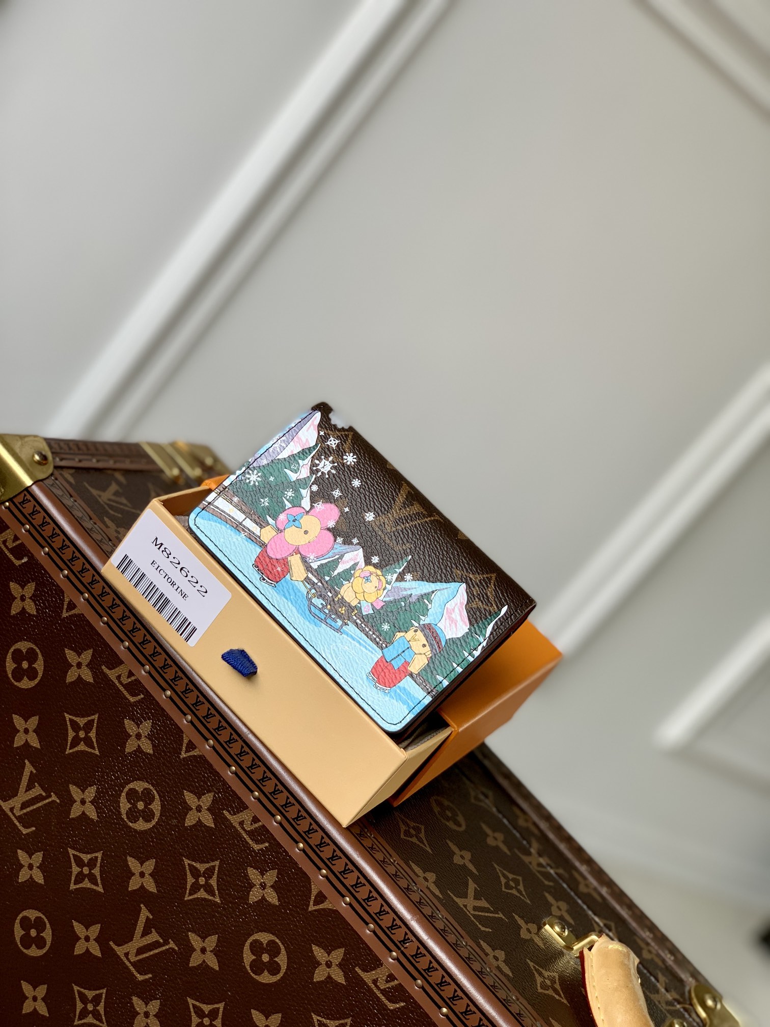 l**is V*t*n victorine wallet-m62472 -12*9.5*1.5cm