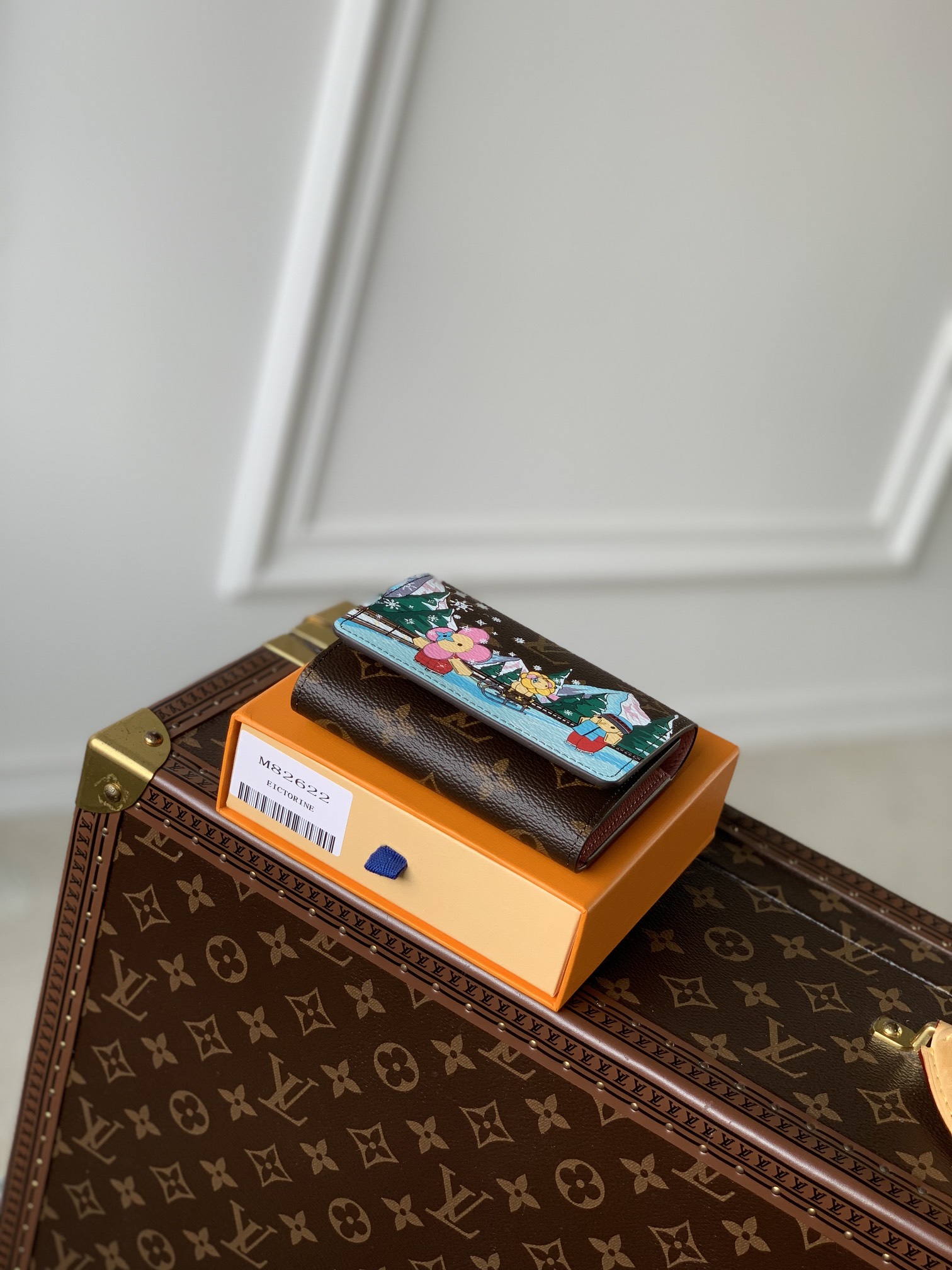 l**is V*t*n victorine wallet-m62472 -12*9.5*1.5cm