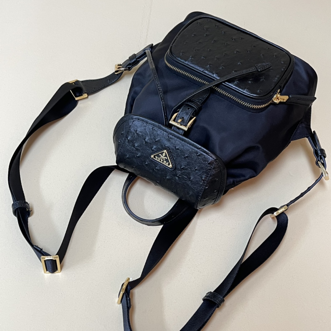 Pra*a backpack 1bz074 -20.5×25×11.5cm