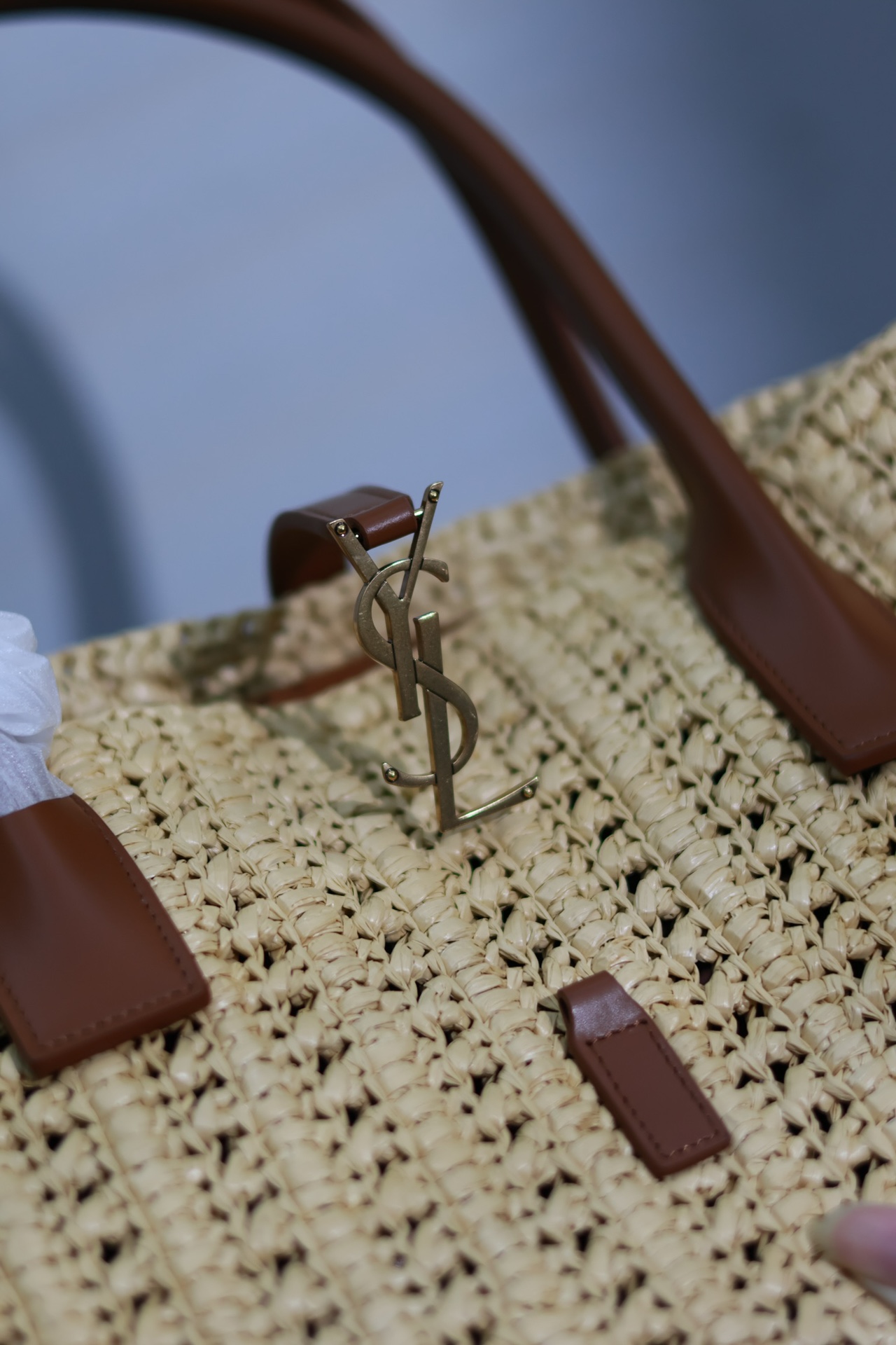 YSL Tote Woven Bag-29×21×9CM