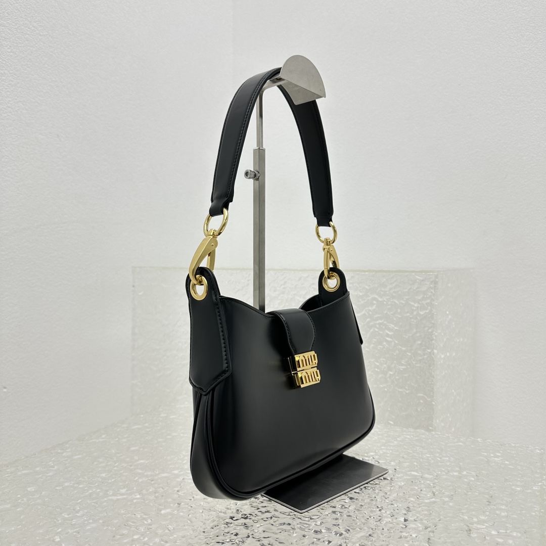 MiuMiu City calf hobo Bag-28*15*4CM