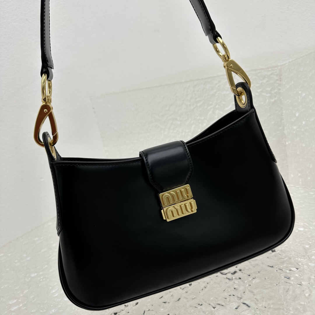 MiuMiu City calf hobo Bag-28*15*4CM