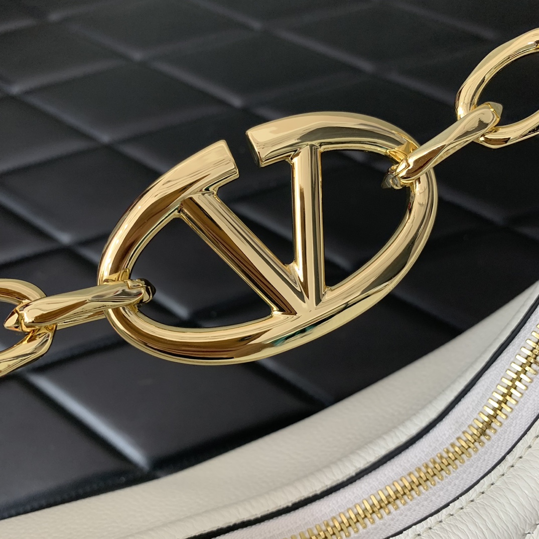 Valentino Garavani Vlogo MoonHobo Tote-29x23x11CM