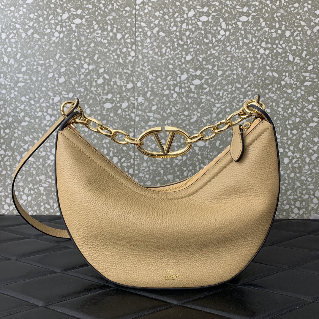 Valentino Garavani Vlogo MoonHobo Tote-29x23x11CM
