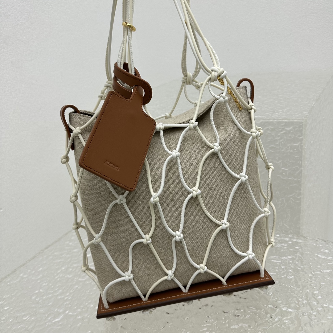 Jacquemus Mesh Beach Tote Bag-23*42*11.5CM