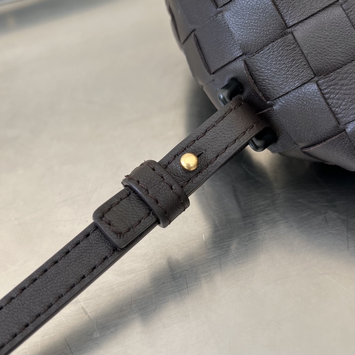 Bo*te*ga ve*ne*ta mini hop bag-25.5x14.5x11cm